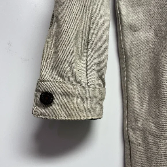 Levi's Vintage Long Trench Coat / Jacket Levi Strauss & Co. Medium READ - Picture 8 of 15